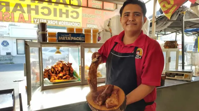 El negocio de Jesús Melgar está por Obregón, casi esquina con Quinta o Artesanos, en Tierra Blanca.