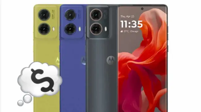 Motorola Moto G85 con cámara trasera de 40 megapíxeles. Foto: Cortesía