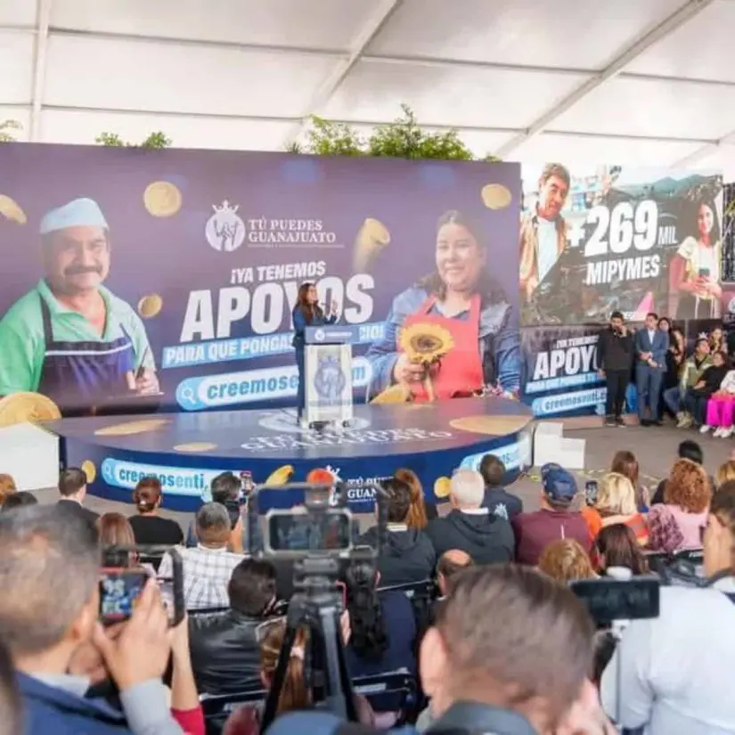 Presentación del programa Apoyos Tú Puedes Guanajuato. Foto: Cortesía