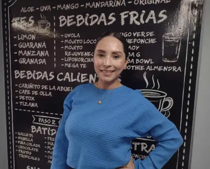 Con "Shake Bar", Sonia Sotelo transforma vidas, un batido a la vez en el Centro de Culiacán