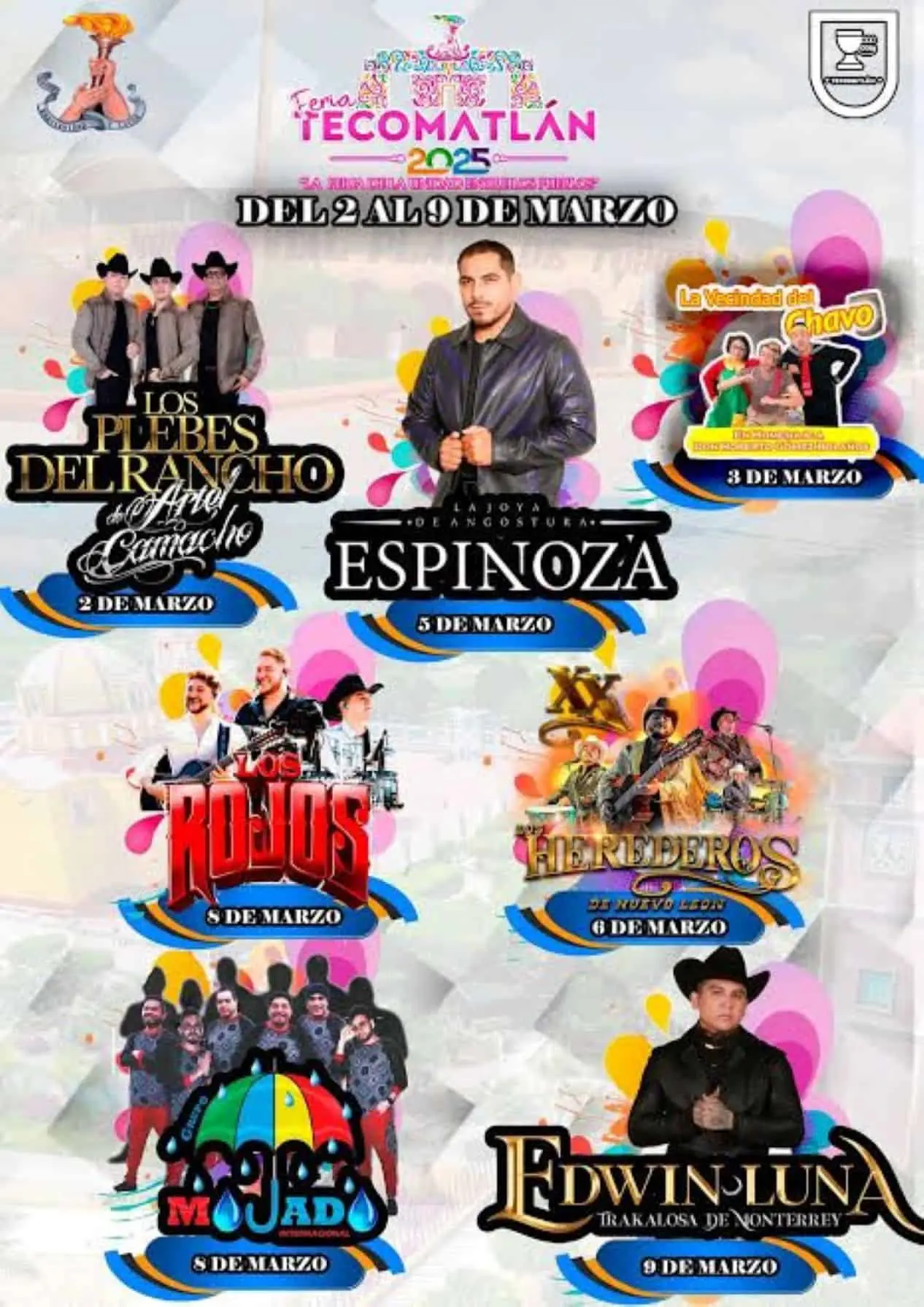 Artistas en la Feria Tecomatlán 2025. Foto: Cortesía