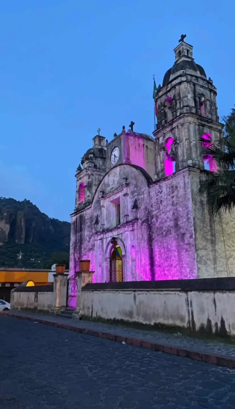 Iglesia de Tepoztlán, Morelos. Foto: Instagram