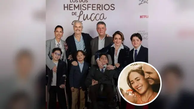 Actores que conforman el reparto de la pelicula de Netflix Los dos hemisferios de Lucca