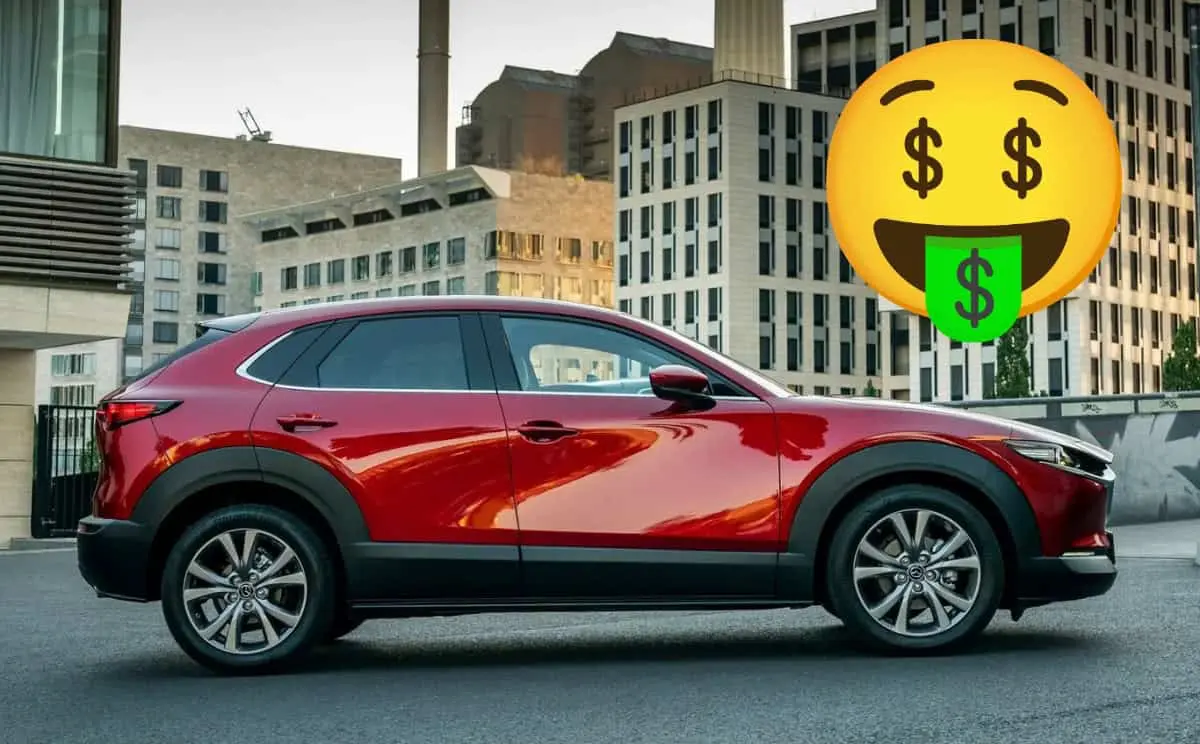 La Mazda CX-30 tiene una versión de entrada con un precio más bajo. Edición de foto: TBN