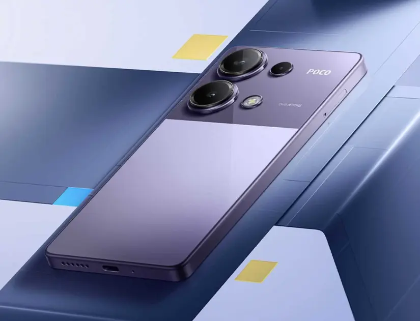 Poco M6 Pro incluye sistema operativo Android 13. Foto;  Cortesía