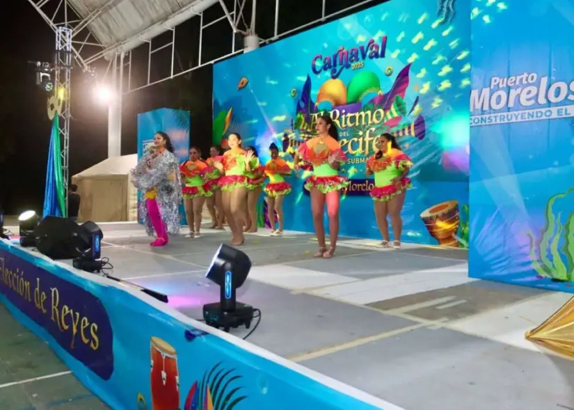 Carnaval de Puerto Morelos del 21 al 24 de febrero. Foto: Cortesía