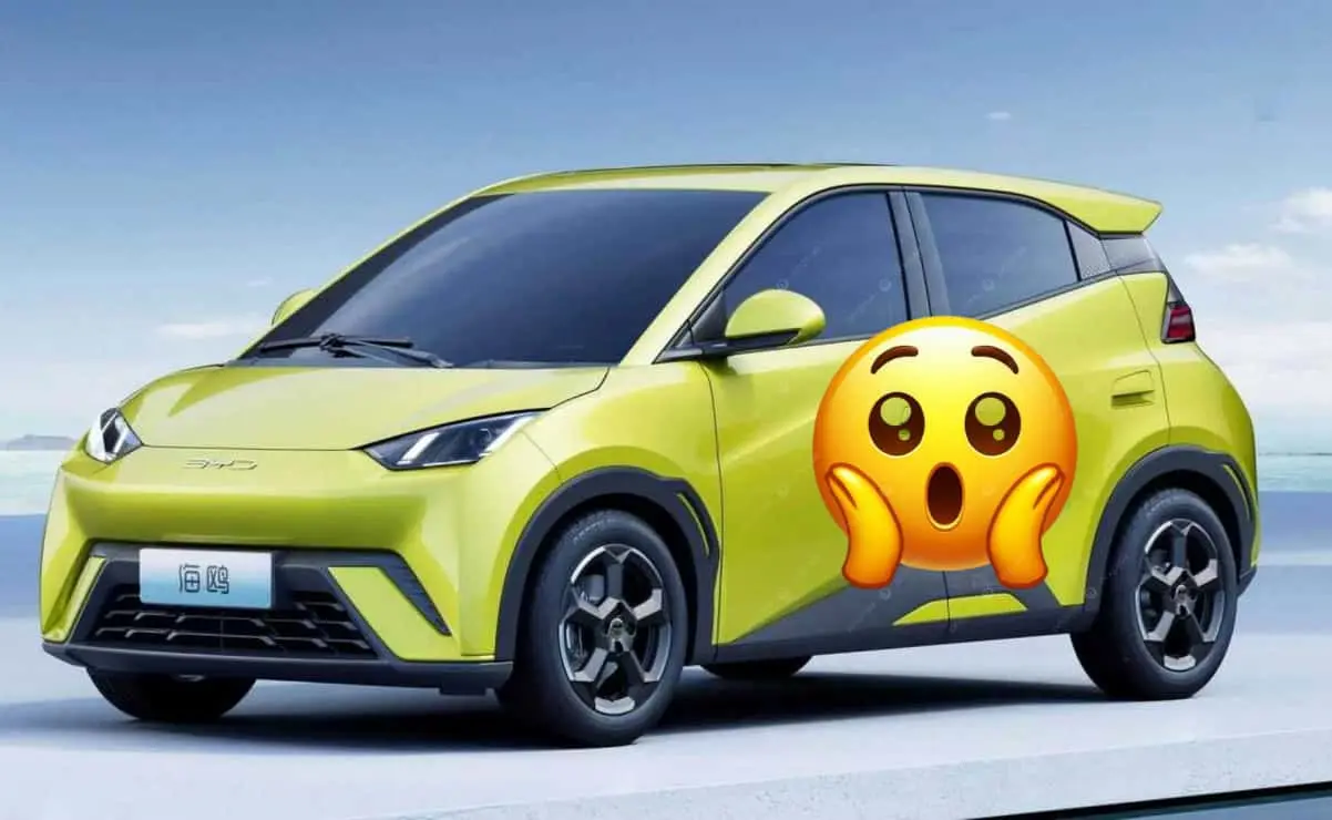 El BYD Seagull destaca como uno de los autos eléctricos más accesibles en todo el mundo. Edición de foto: TBN