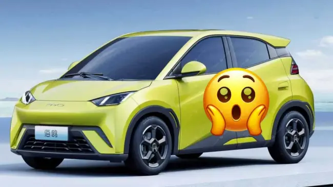 El BYD Seagull destaca como uno de los autos eléctricos más accesibles en todo el mundo. Edición de foto: TBN