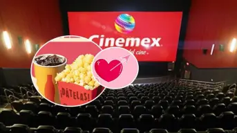 Cinemex anuncia combos especiales para el Día de San Valentín; Qué incluyen y precio