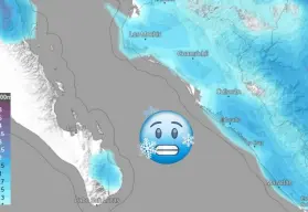 Sinaloa vuelve al clima frío y espera lluvias por inversión térmica