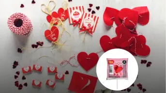 San Valentín. Paletas de corazón de cupido, cómo decorarlas