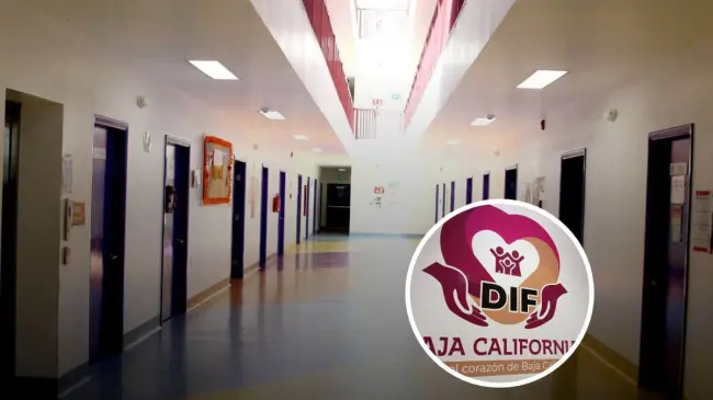 Este es el lugar donde se encuentra el DIF Baja California. Foto: DIF Baja California.