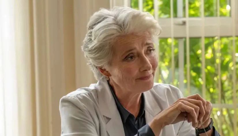 Emma Thompson como la Dra. Rawlings