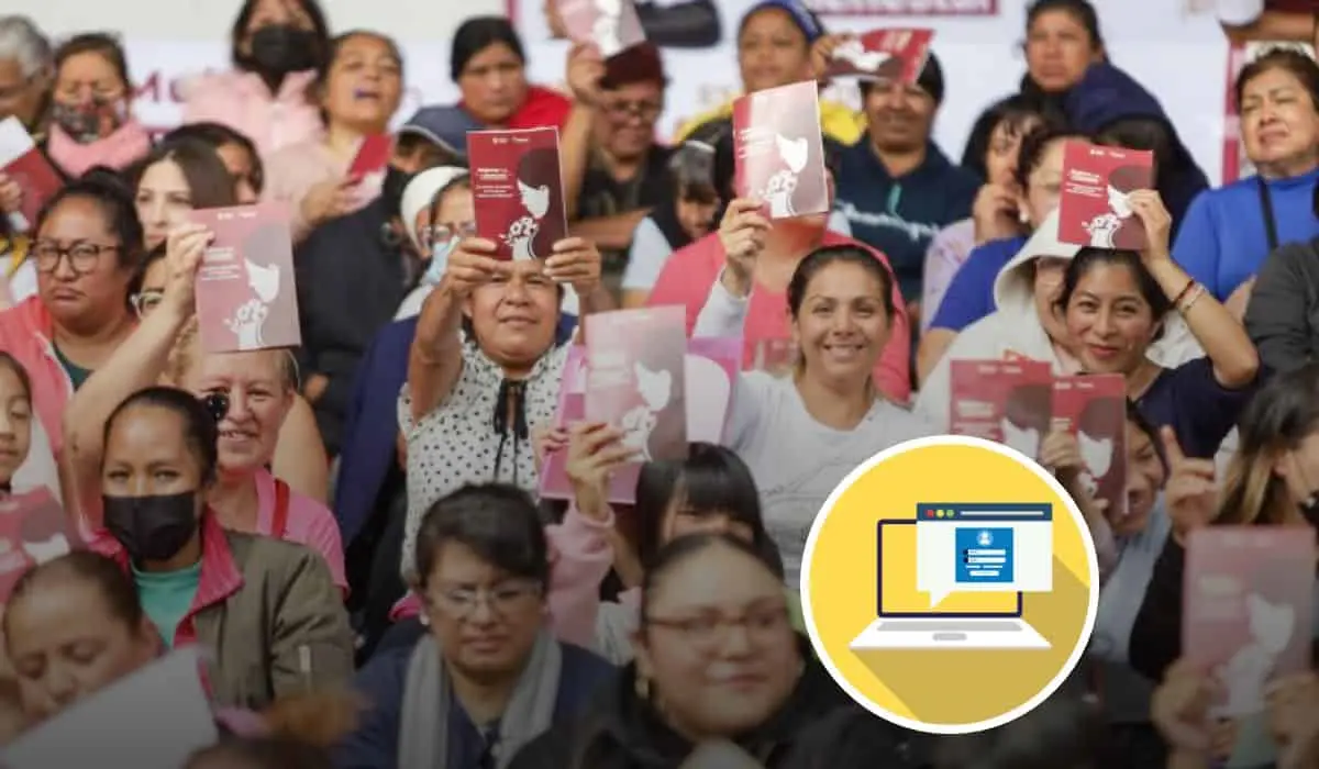 De esta manera se realizará el registro para Mujeres con Bienestar en el Estado de México. Foto: Gobierno del Estado de México.