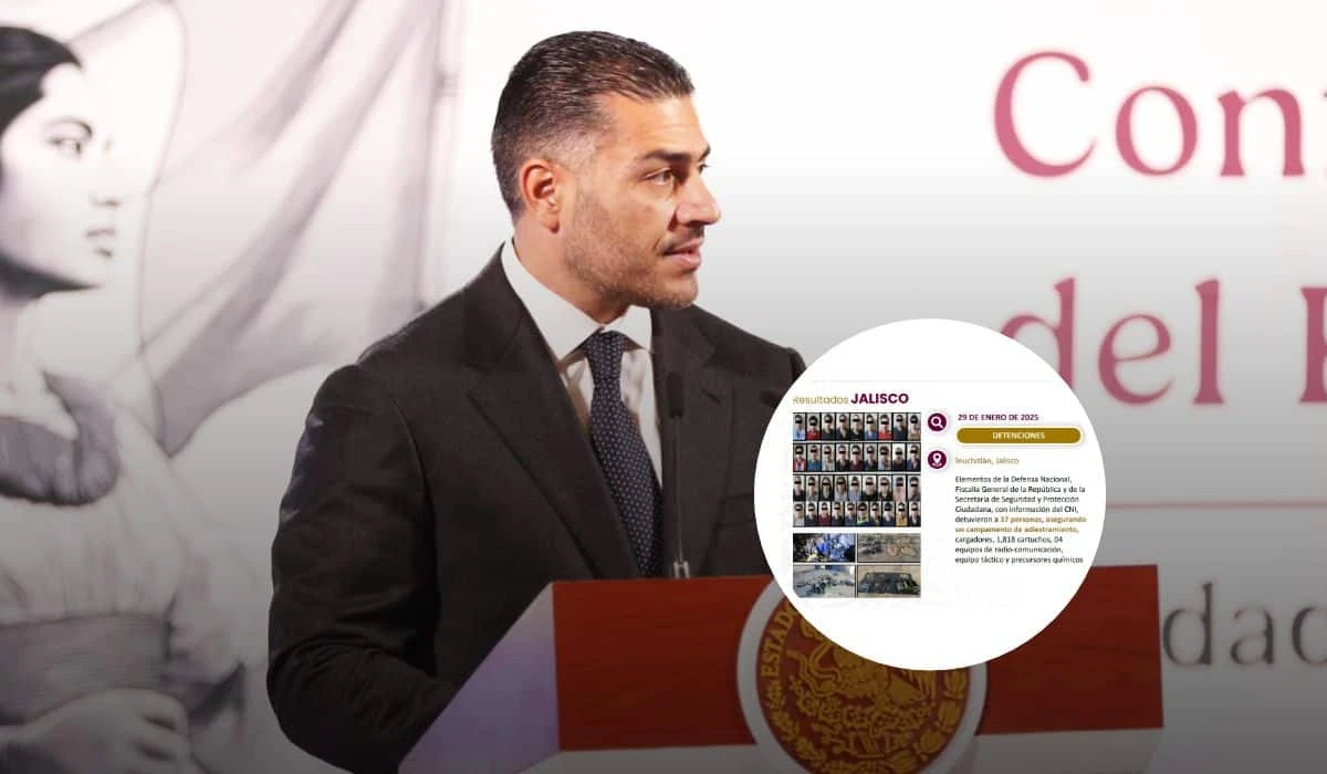 Omar García Harfuch revela avances en seguridad y afectación de miles de millones al crimen.