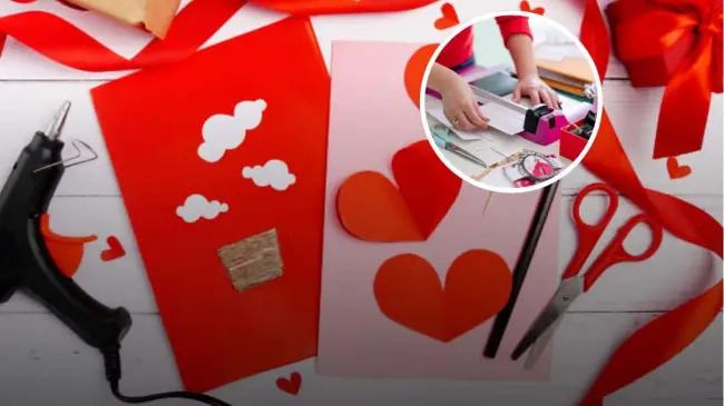 Estas son algunas ideas de tarjetas de San Valentín hechas a mano. Foto: iStock.
