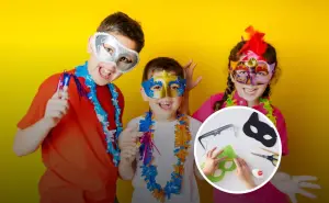 Cómo realizar un antifaz de carnaval para niño