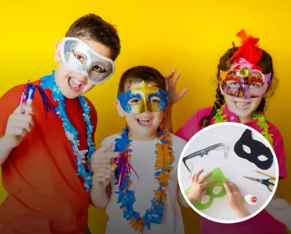 Cómo realizar un antifaz de carnaval para niño