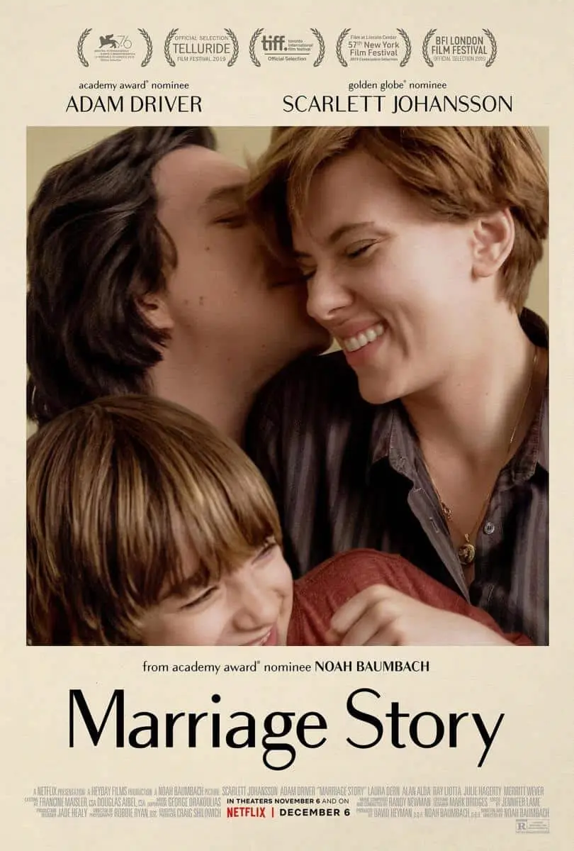 Portada de la película Historia de un matrimonio