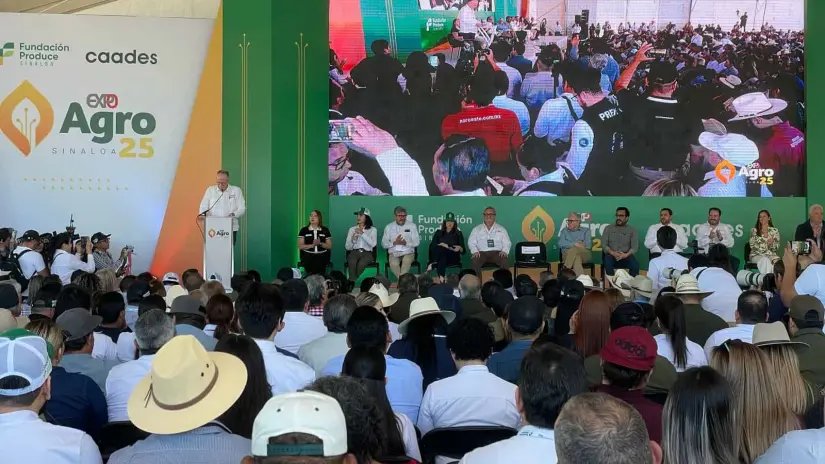 Inauguración de la Expo Agro Sinaloa 2025. Foto: Lino Ceballlos