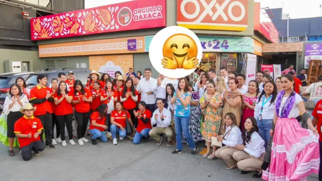 Abren tienda de Oxxo con la imagen del programa Orgullo Oaxaca. Foto: Cortesía