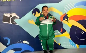 Atleta de la UAS, Pauleth Mejía, triunfa en Dubái con medalla de oro