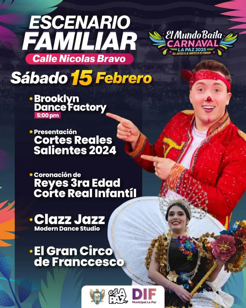 Actividades del Carnaval de La Paz. Foto: Cortesía