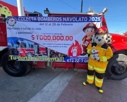 ¡Únete a la colecta de Bomberos Navolato!