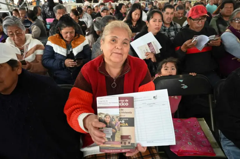 Un total de 100 mil apoyos para vivienda serán otorgados. Foto Cortesía