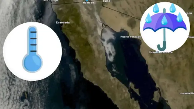 Entérate del pronóstico del clima en Baja California este lunes.