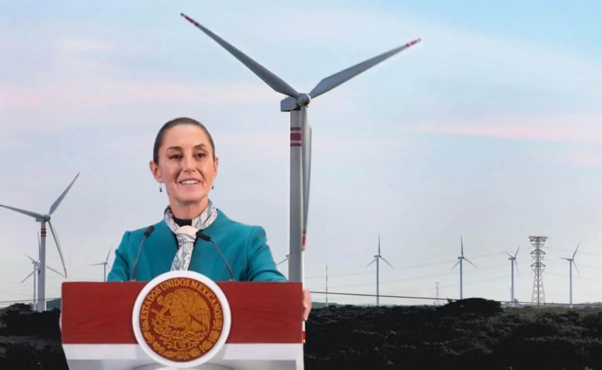 La presidenta de México busca acelerar la transición energética rumbo a 2030. Edición de foto: TBN