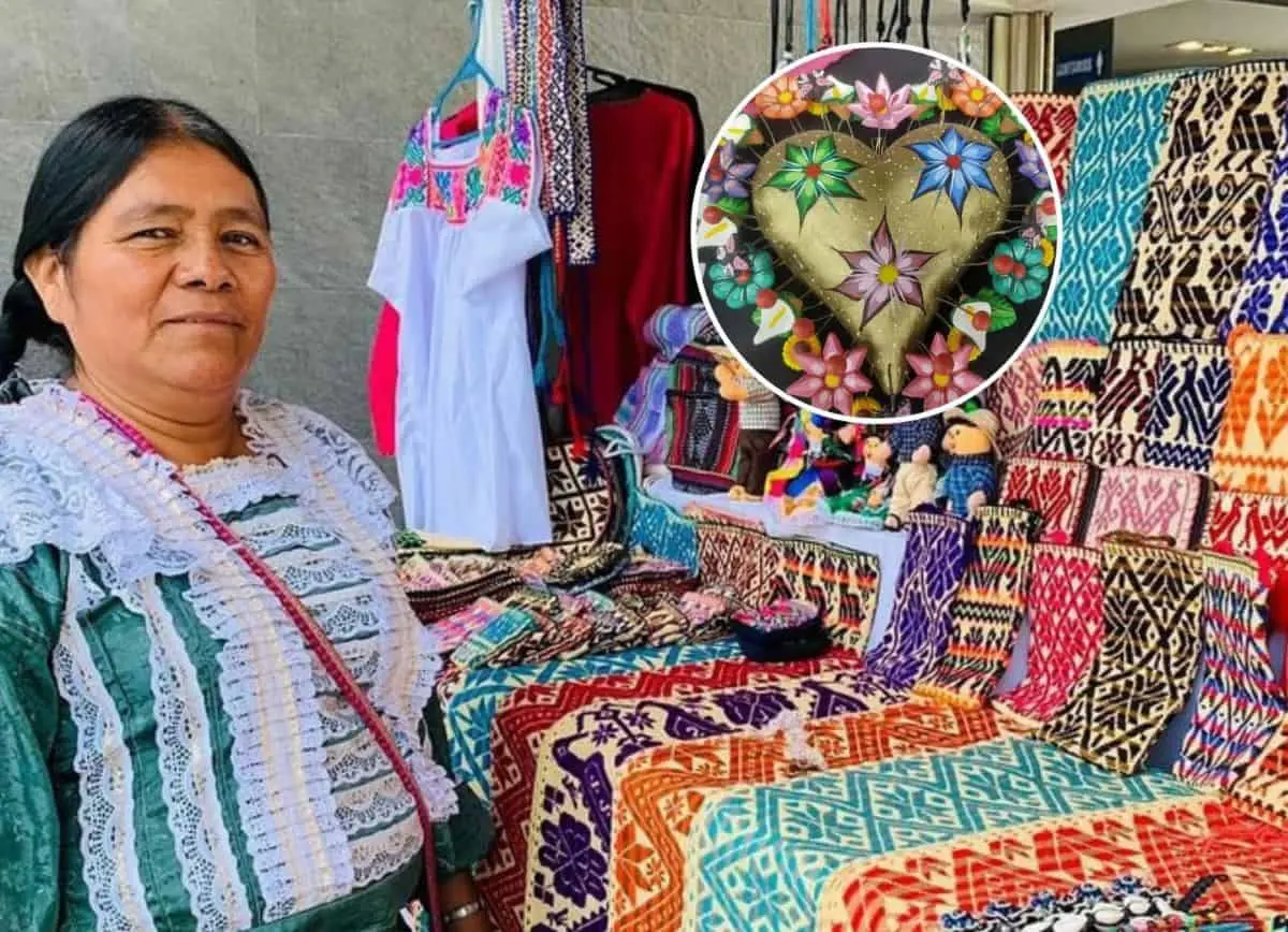 Más de 30 artesanos participan en la especial en Toluca. Foto: Cortesía