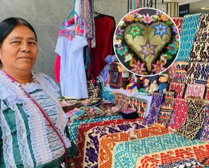 Festeja  el Día de San Valentín en el bazar de artesanías de Toluca