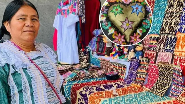 Más de 30 artesanos participan en la especial en Toluca. Foto: Cortesía
