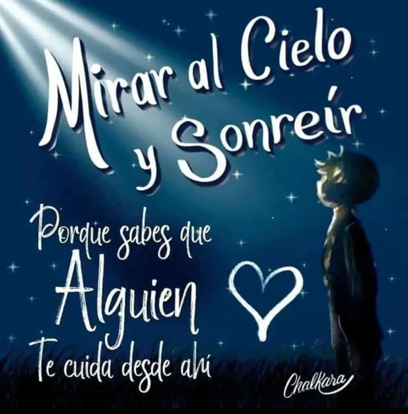 Frases para ese amor que ya está en el cielo