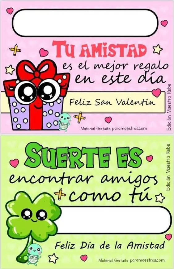 Frases de San Valentín para Niños