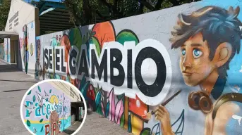 Murales por la Paz: Arte y valores transforman la Secundaria Stase en Culiacán