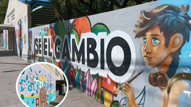 Los Murales por la Paz de la Secundaria Stase son un reflejo del interés por mejorar nuestro entorno.