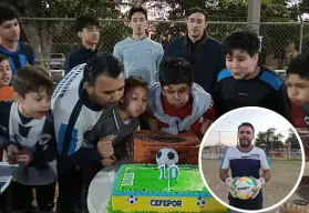 Omar Rocha celebra 10 años formando guardianes del arco y de la vida en su escuela de porteros