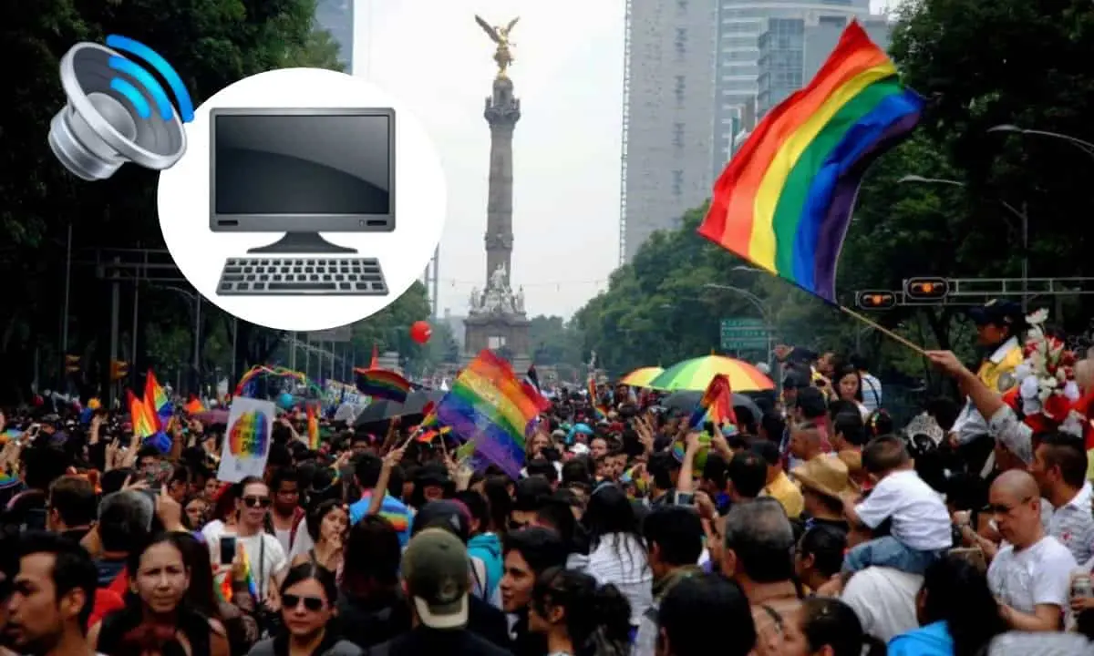 Anuncian apoyo para la comunidad LGBT+ en CDMX. Foto: Cortesía