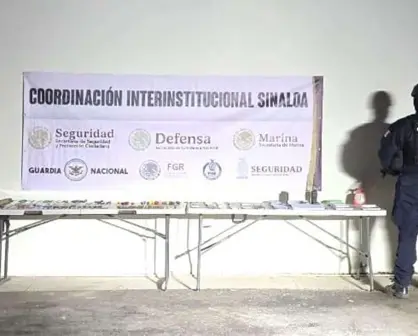 Operativos en Sinaloa por el 14 de febrero: detenciones y aseguramientos