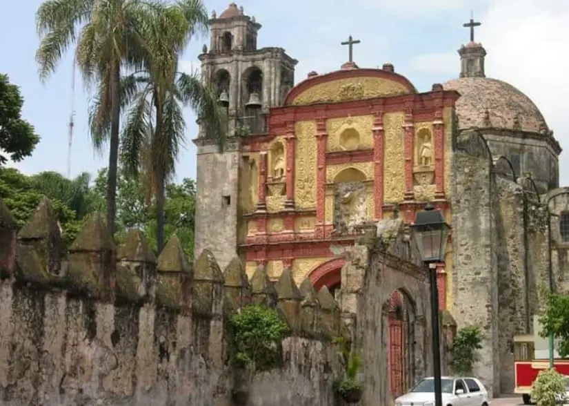 Catedral de Cuernavaca, Morelos. Foto: México es Cultura. 