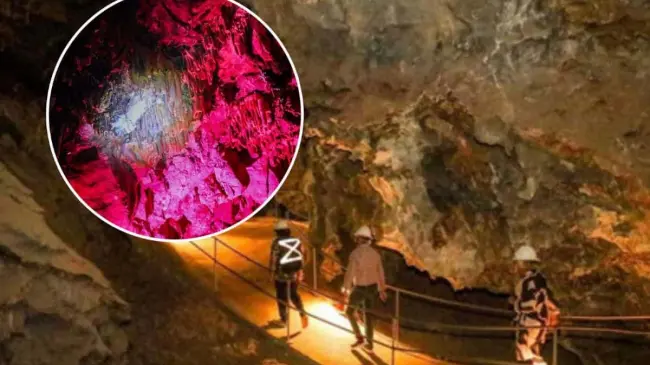 Disfruta de las Grutas Nombre de Dios, en Chihuahua. Foto: Cortesía