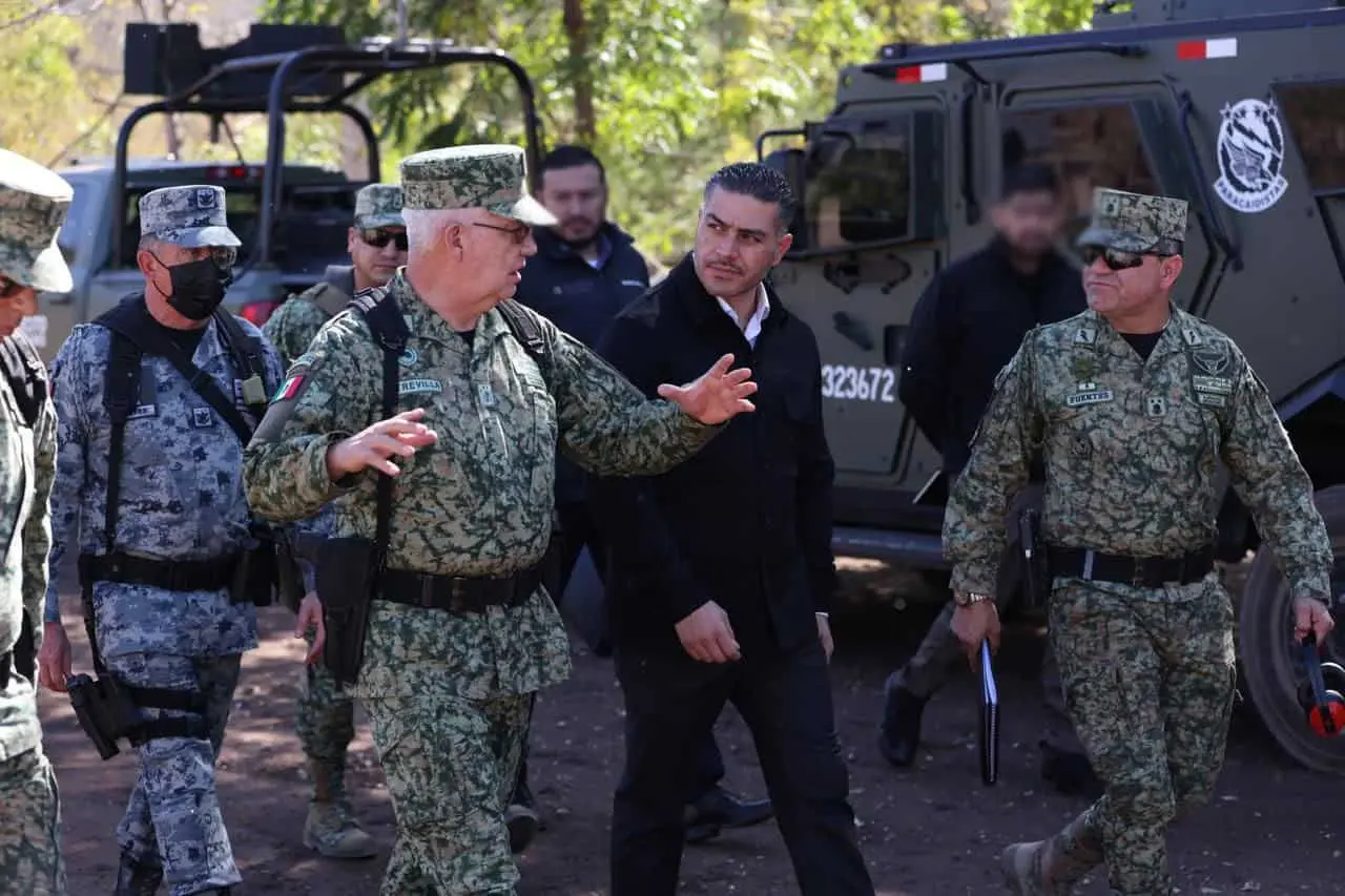 García Harfuch destaca resultados de operativos contra el crimen en Sinaloa.