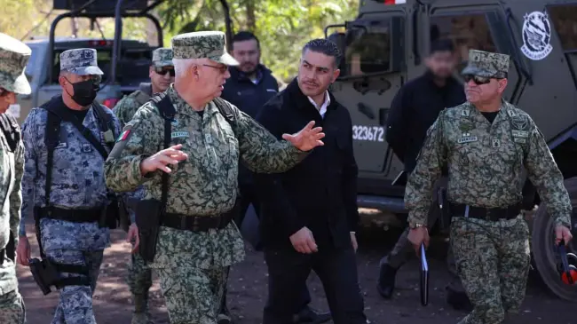 García Harfuch destaca resultados de operativos contra el crimen en Sinaloa.
