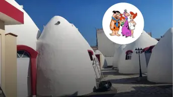 El Motel de Puebla inspirado en los Picapiedra