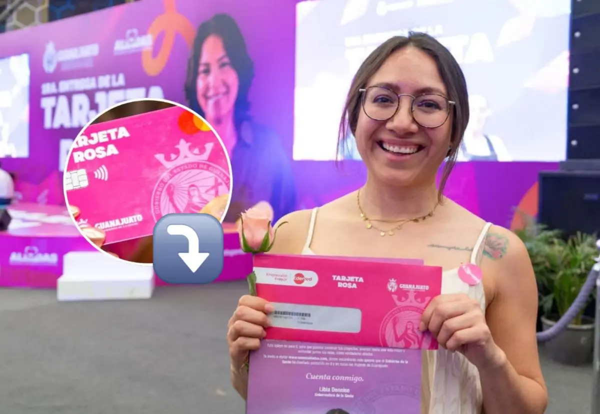 Apoyo de mil pesos para mujeres por medio de la Tarjeta Rosa. Foto: Cortesía