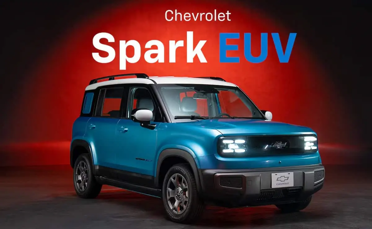 Chevrolet busca irrumpir en el mercado mexicano de autos eléctricos con el Spark EUV. Foto: Chevrolet