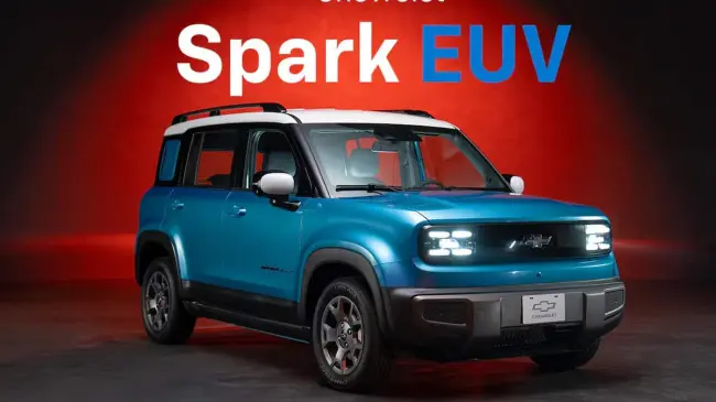 Chevrolet busca irrumpir en el mercado mexicano de autos eléctricos con el Spark EUV. Foto: Chevrolet