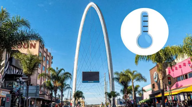 Continúan las temperaturas frescas en el estado de Baja California. Edición de foto: TBN